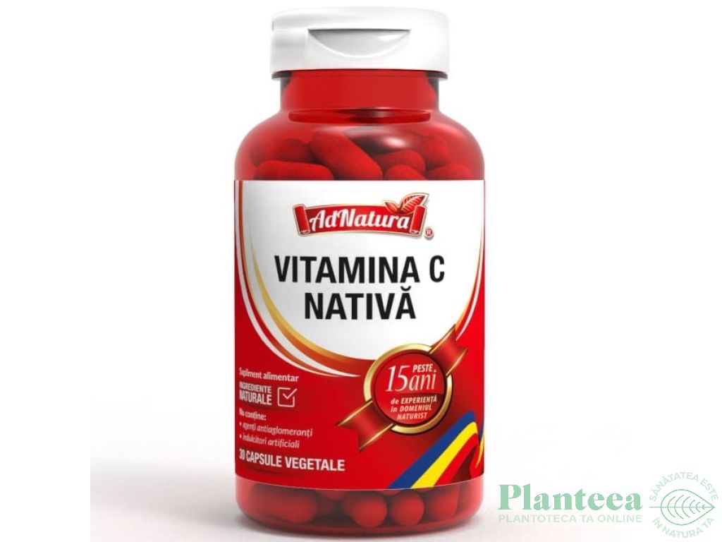 Vitamina C nativa 30cps - ADNATURA