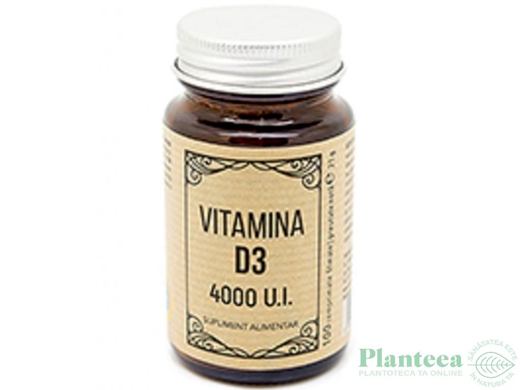 Vitamina D3 4000ui 100cp - REMEDIA