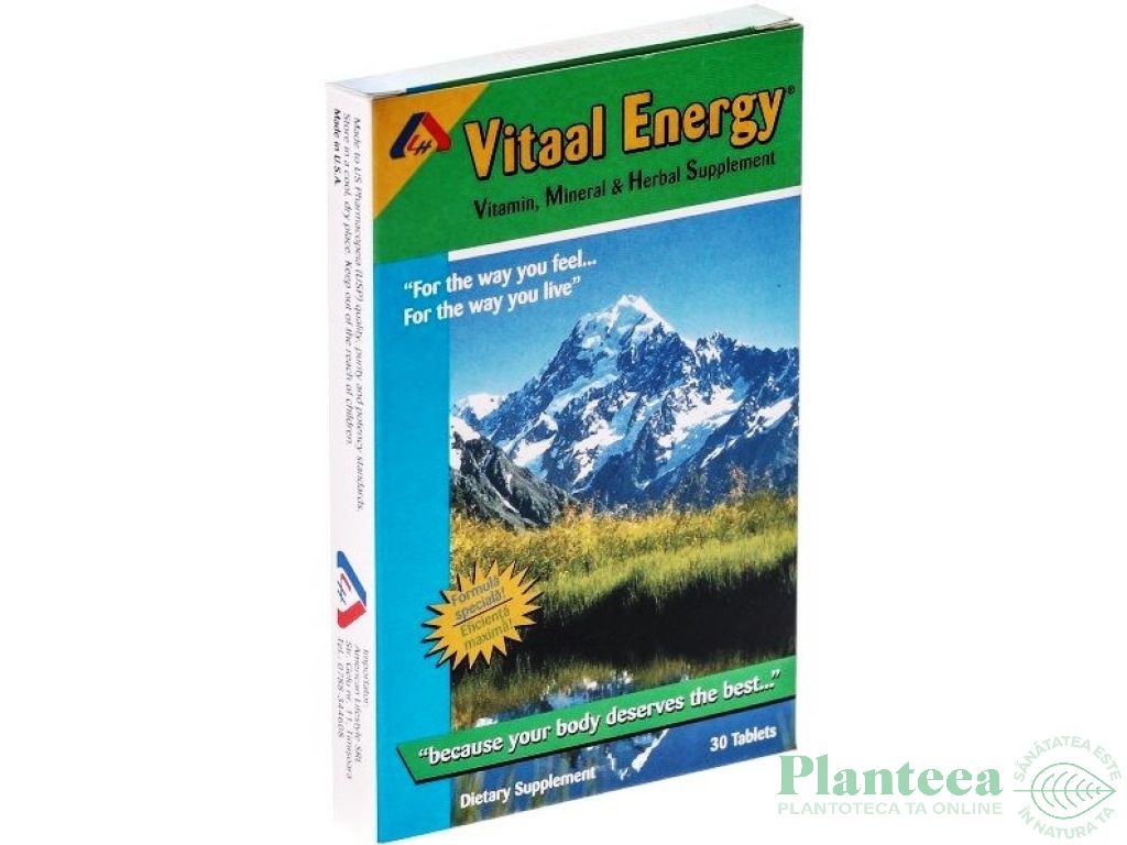 Vitaal energy 30cp - AMERICAN LIFESTYLE