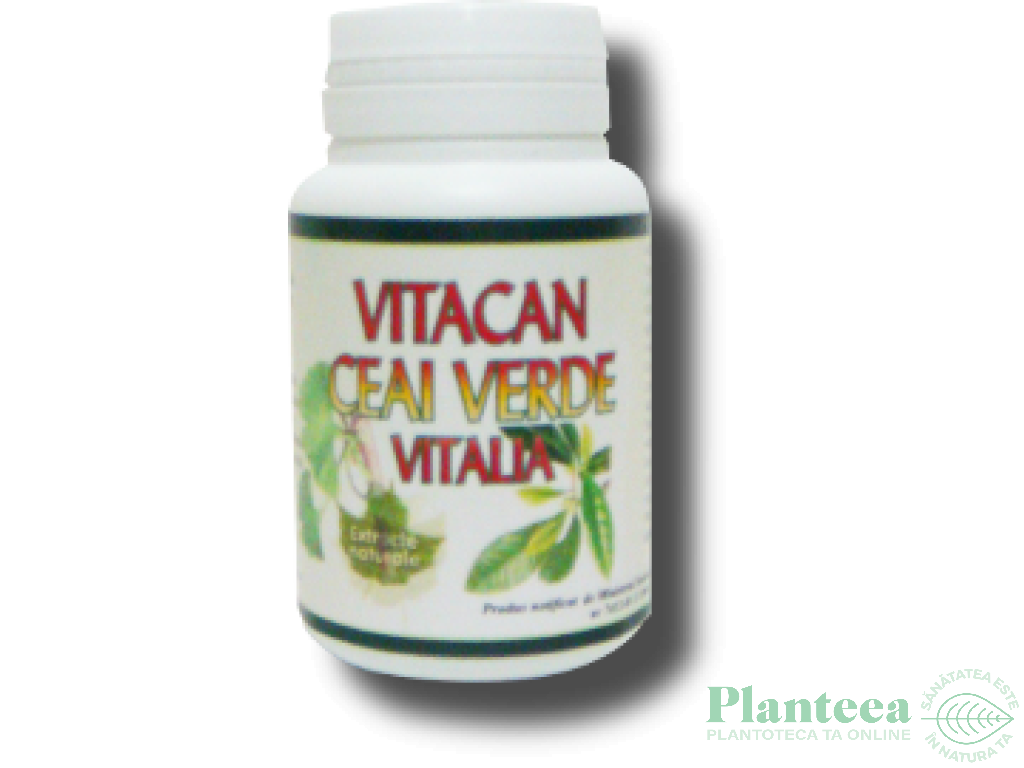 Vitacan ceai verde 50cps - VITALIA K