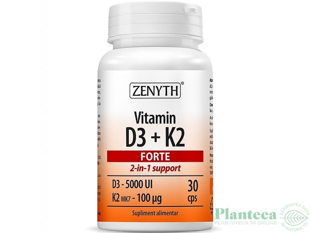 Vitamina D3 K2 forte 30cps - ZENYTH