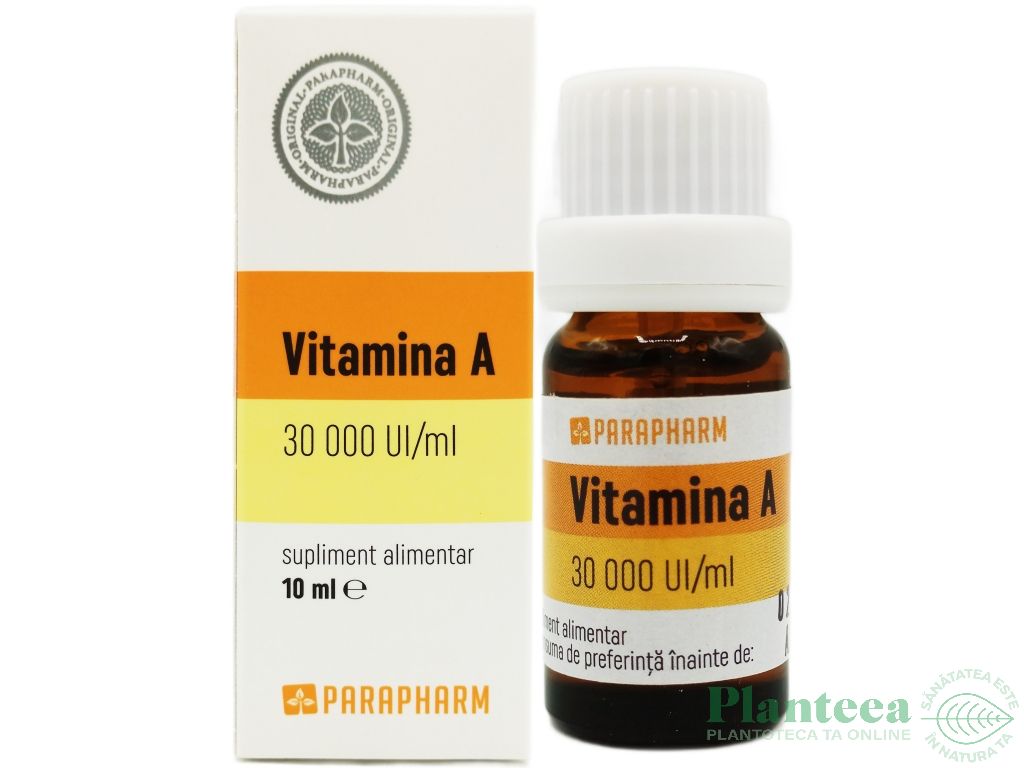Vitamina A 30000ui picaturi 10ml - PARAPHARM