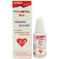 Vitamina B12 picaturi 30ml - FAVISAN