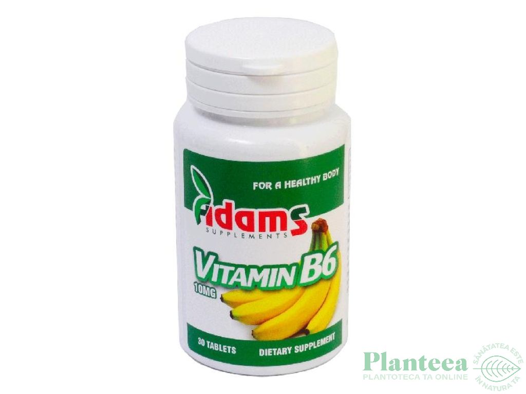 Vitamina B6 10mg 30cp - ADAMS