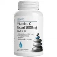 Vitamina C 1000mg Zn D3 retard 30cp - ALEVIA