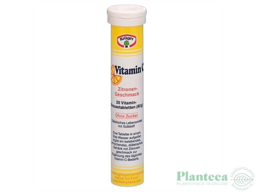 Vitamina C 180mg 20ef - KRUGER