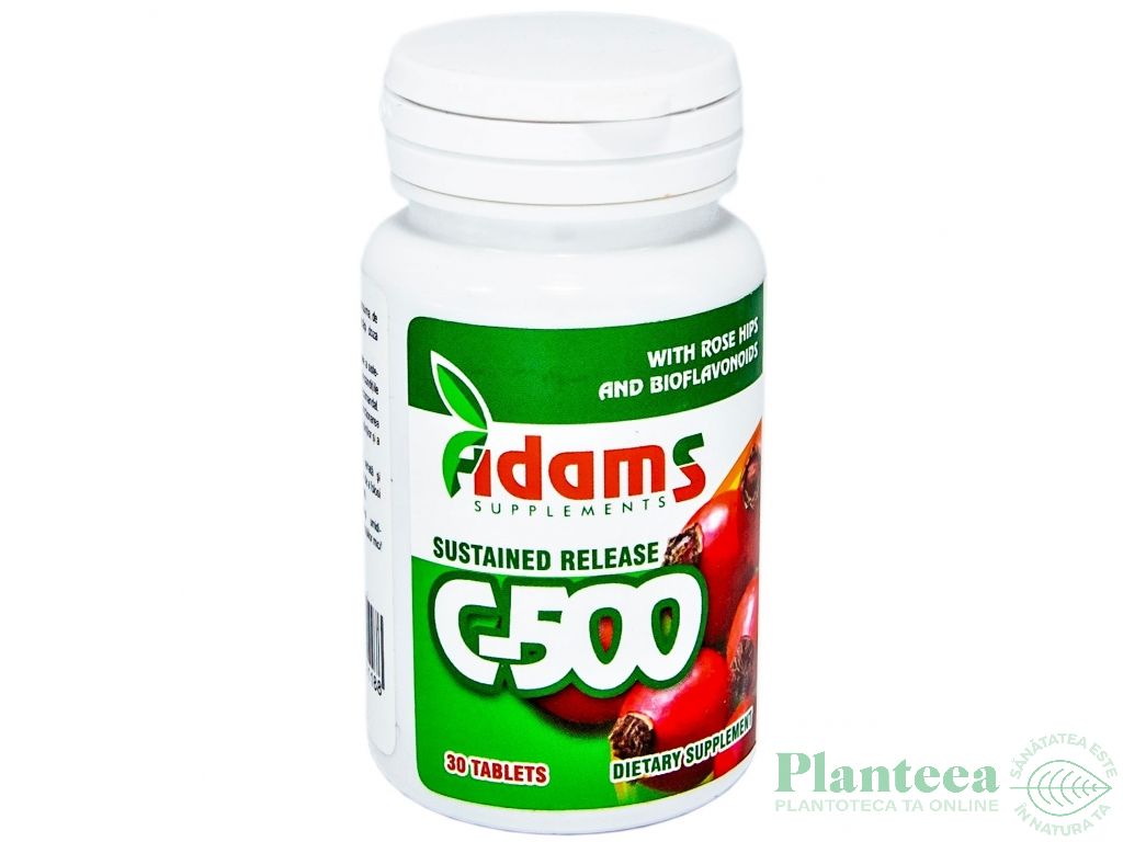 Vitamina C 500mg macese 30cp - ADAMS