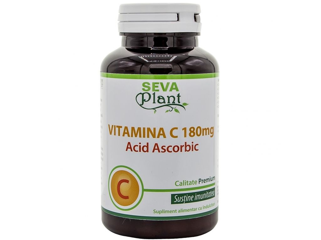 Vitamina C 180mg 60cp - SEVA PLANT