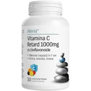 Vitamina C 1000mg bioflavonoide Retard 30cp - ALEVIA