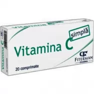 Vitamina C simpla 20cp - FITERMAN