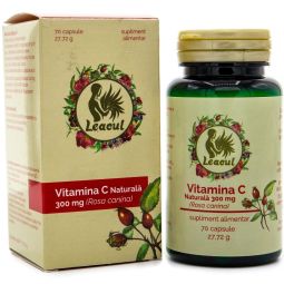 Vitamina C naturala 300mg 70cps - LEACUL