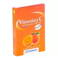 Vitamina C portocale junior 20cp - AMNIOCEN