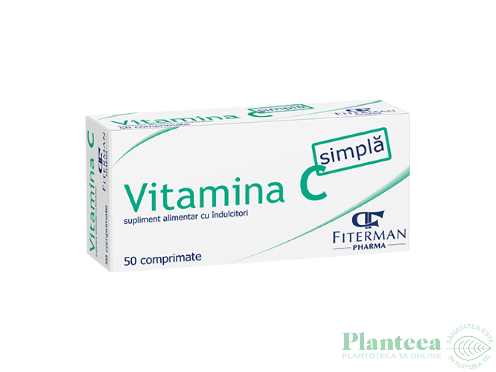 Vitamina C simpla 40cp - FITERMAN