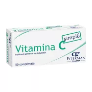 Vitamina C simpla 40cp - FITERMAN