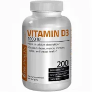 Vitamina D3 1000ui 60cps - BRONSON