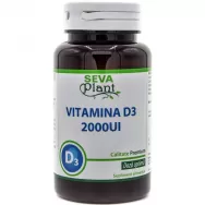 Vitamina D3 2000ui 60cp - SEVA PLANT