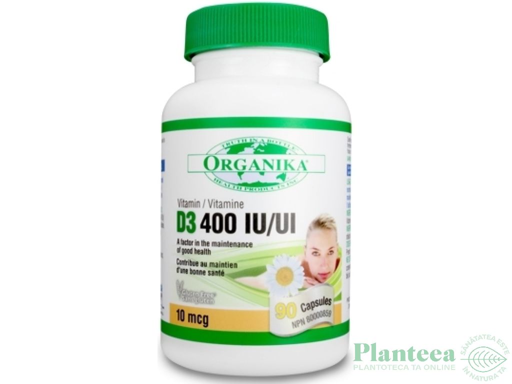 Vitamina D3 forte 90cps - ORGANIKA HEALTH