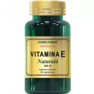 Vitamina E naturala 400ui Premium 30cps - COSMO PHARM