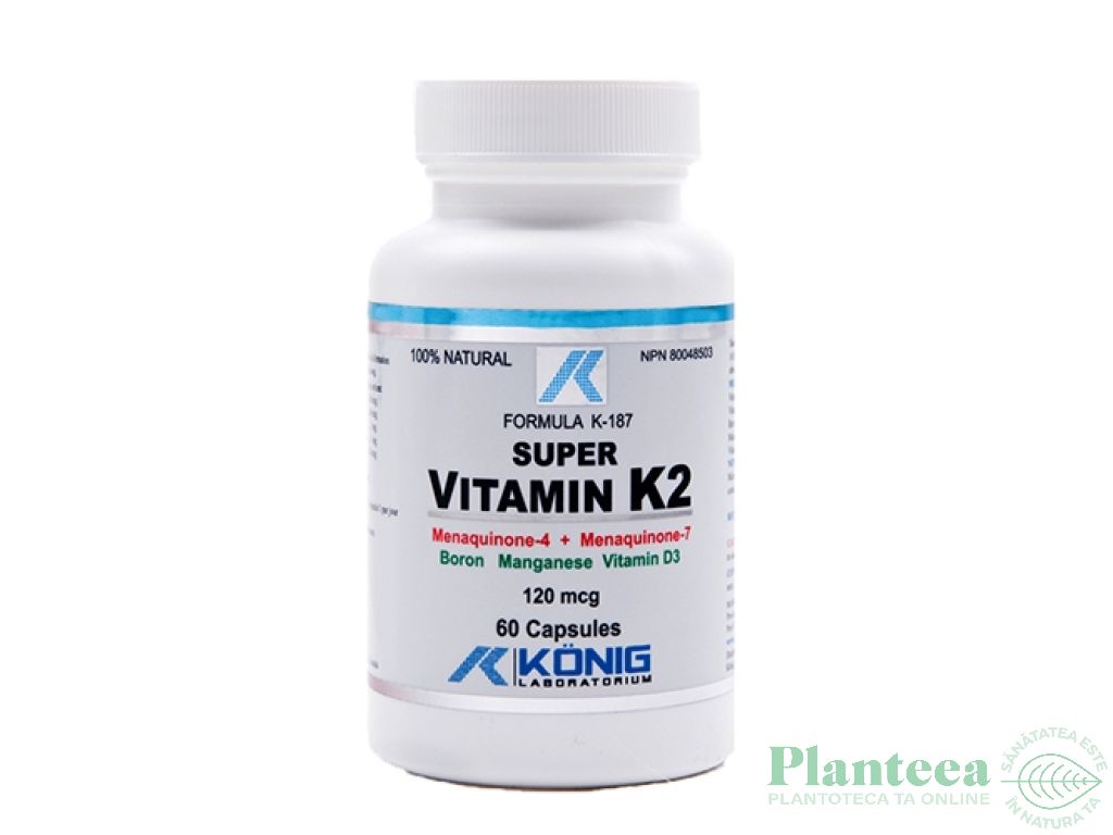 Vitamina K2 60cps - KONIG