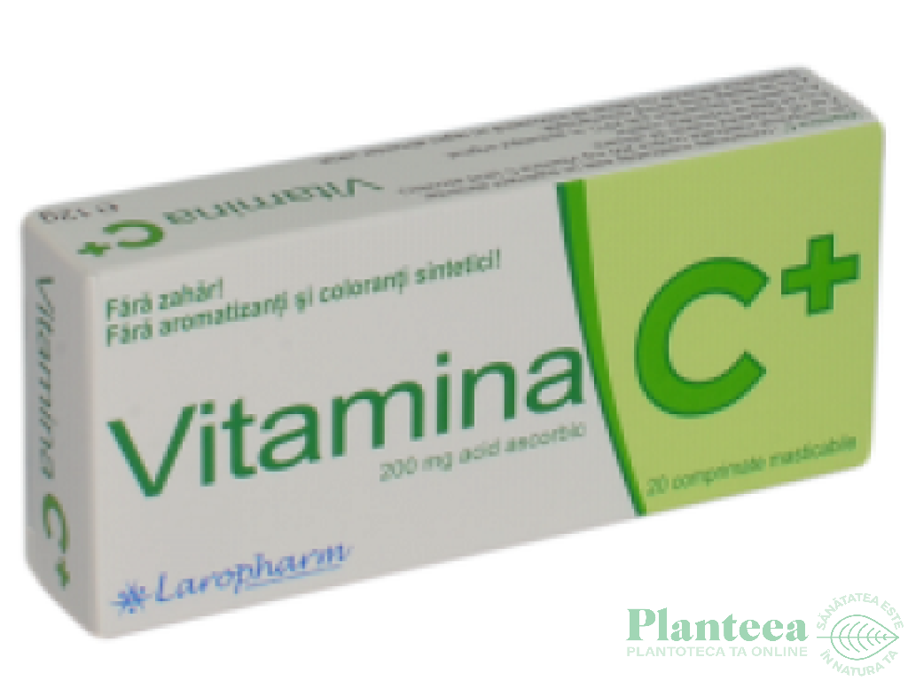 Vitamina C 200mg 20cp - LAROPHARM