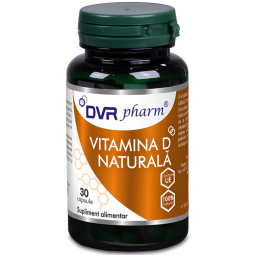 Vitamina D naturala 1x30cps - DVR PHARM