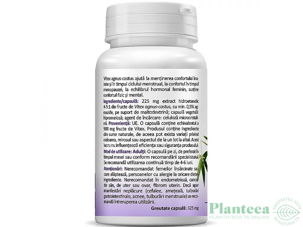 Vitex Agnus Castus 30cps - ZENYTH