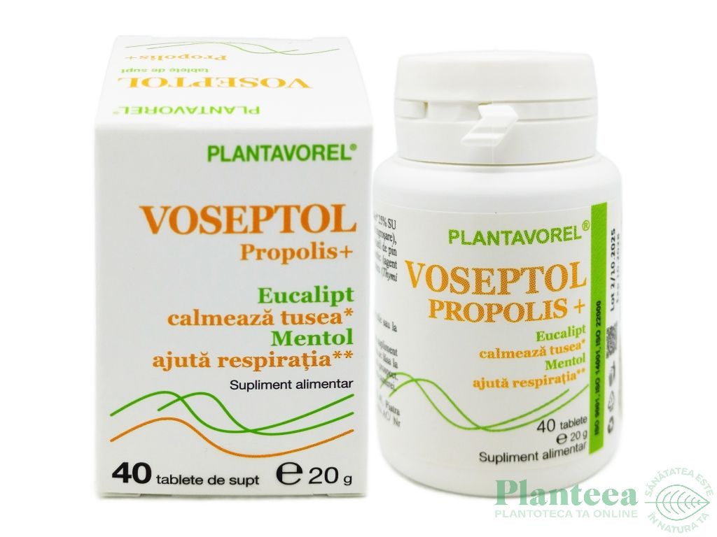 VoSeptol propolis eucalipt mentol 40cp - PLANTAVOREL