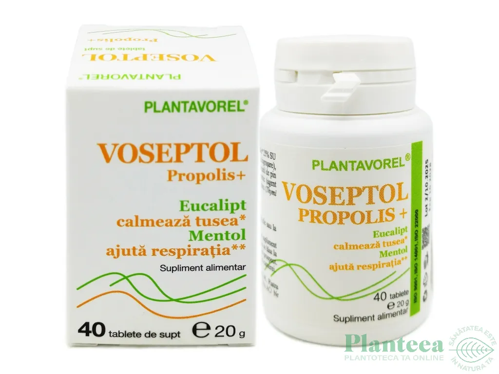 VoSeptol propolis eucalipt mentol 40cp - PLANTAVOREL