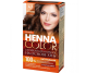 Vopsea crema par permanenta fara amoniac 4.3 ciocolatiu 115ml - HENNA COLOR
