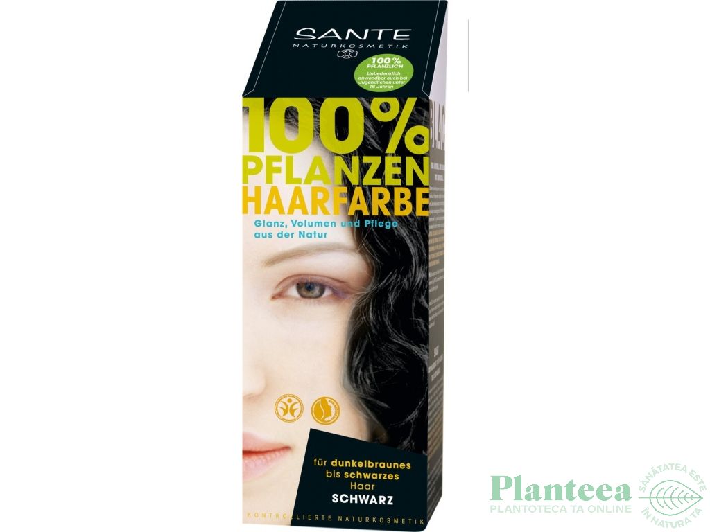 Vopsea par negru 100g - SANTE