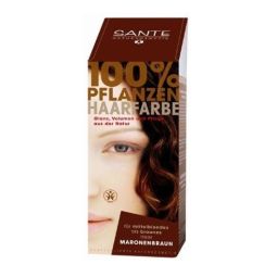 Vopsea par saten castaniu 100g - SANTE