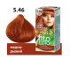 Vopsea crema par permanenta fara amoniac 5.46 cupru roscat 115ml - FITO COLOR