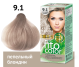 Vopsea crema par permanenta fara amoniac 9.1 blond cenusiu 115ml - FITO COLOR