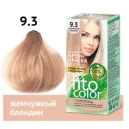 Vopsea crema par permanenta fara amoniac 9.3 blond perlat 115ml - FITO COLOR