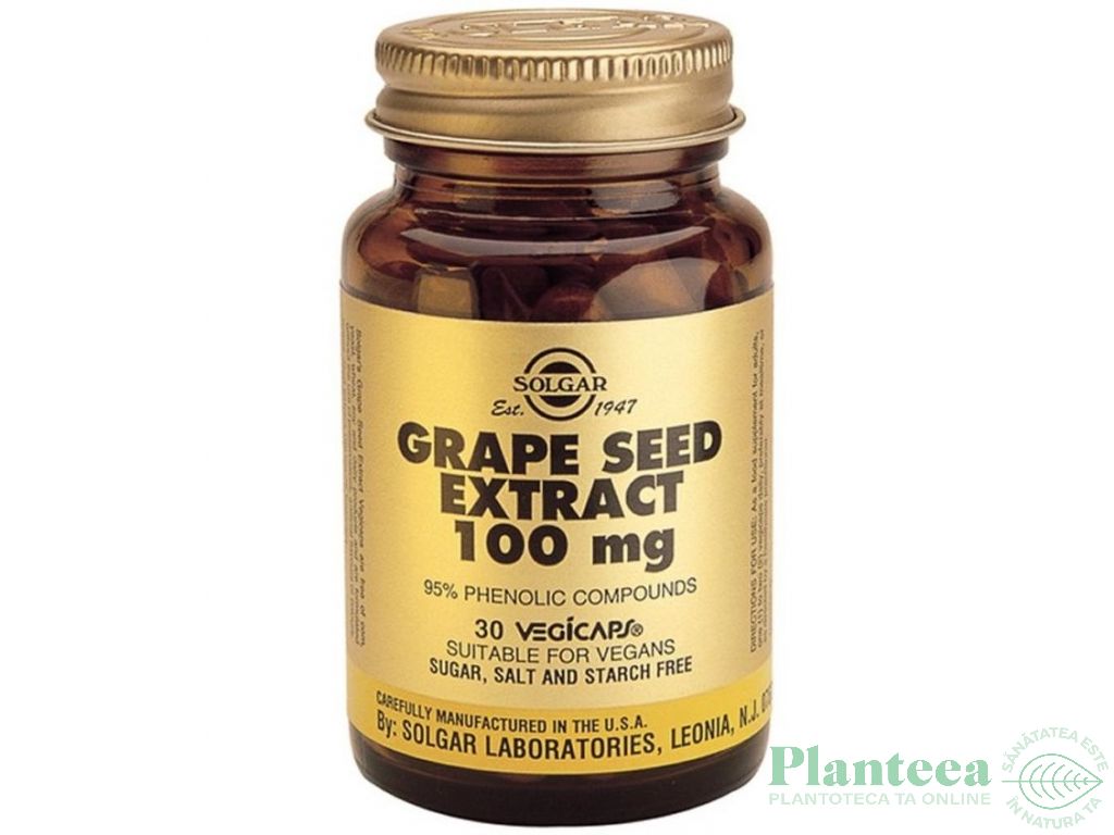 Grape seed extract 100mg 30cps - SOLGAR