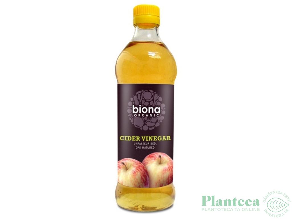 Otet cidru mere nefiltrat bio 500ml - BIONA