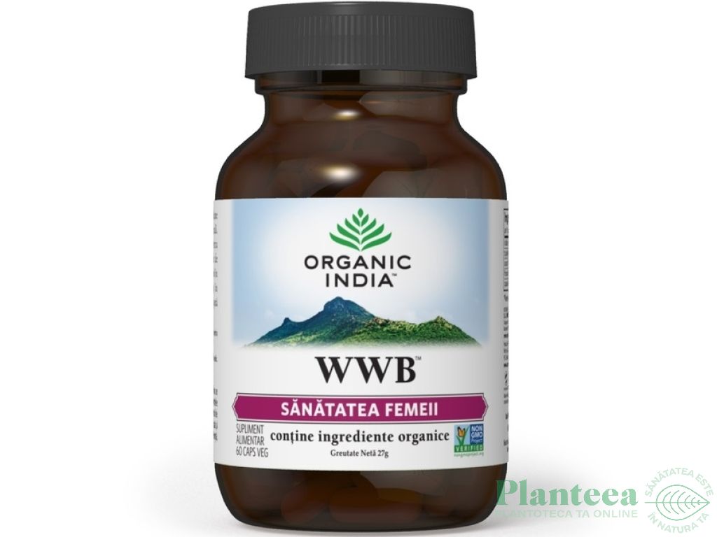 WWB [sanatatea femei] 60cps - ORGANIC INDIA