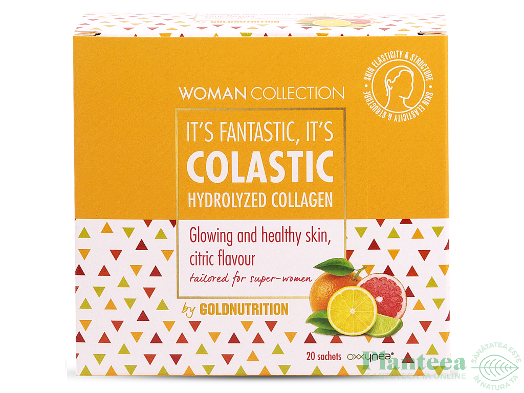 Colagen hidrolizat citrice Colastic Woman Collection 20pl - GOLD NUTRITION