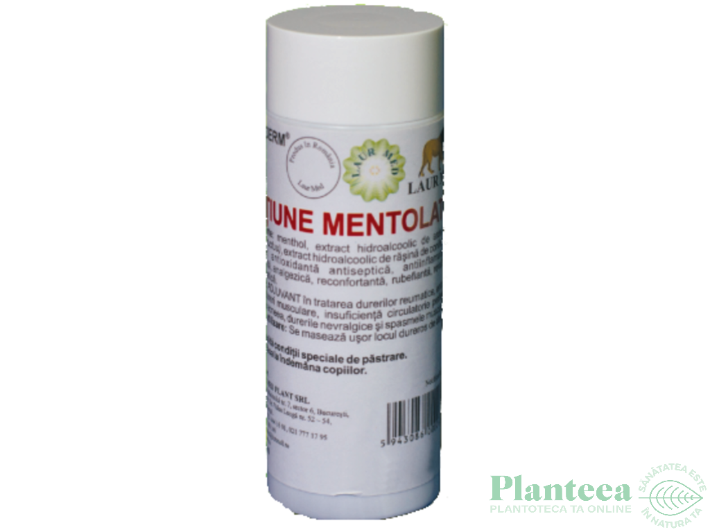 Lotiune mentolata Aur Derm 100ml - LAUR MED