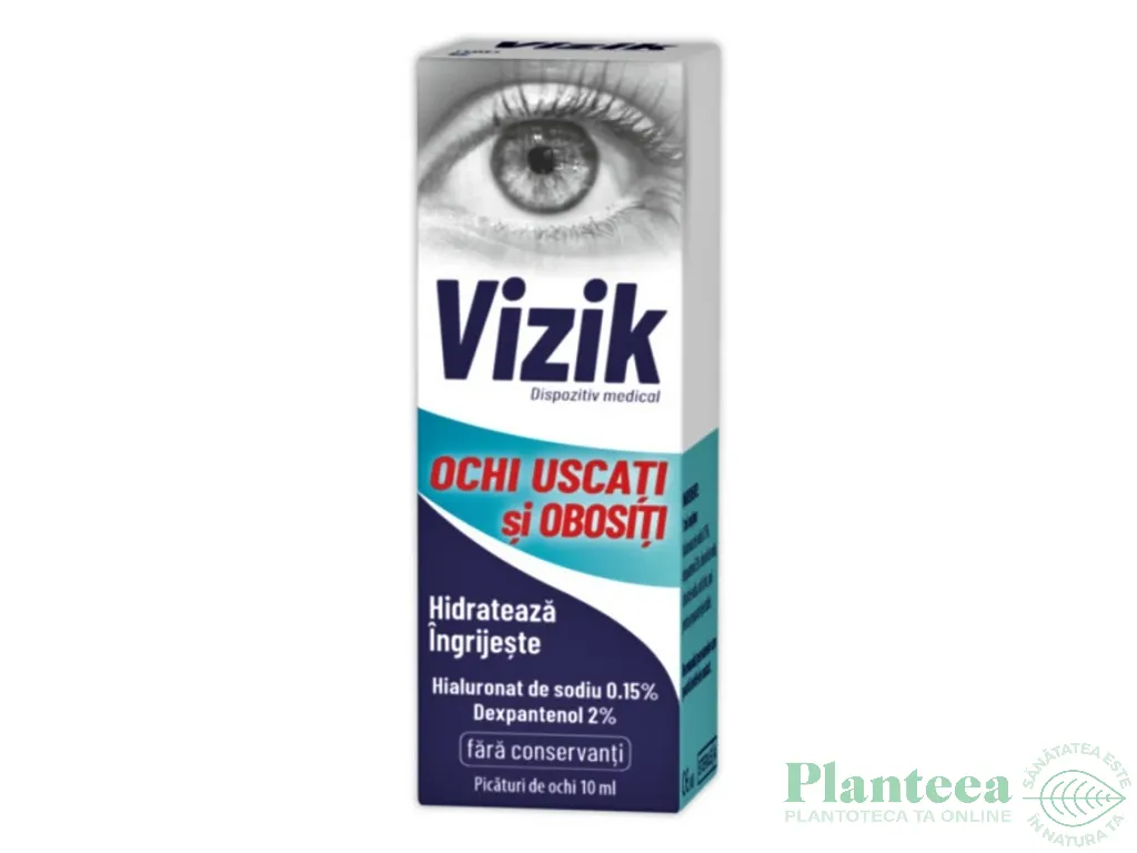 Picaturi ochi uscati obositi Vizik 10ml - PENTA ARZNEIMITTEL GMBH