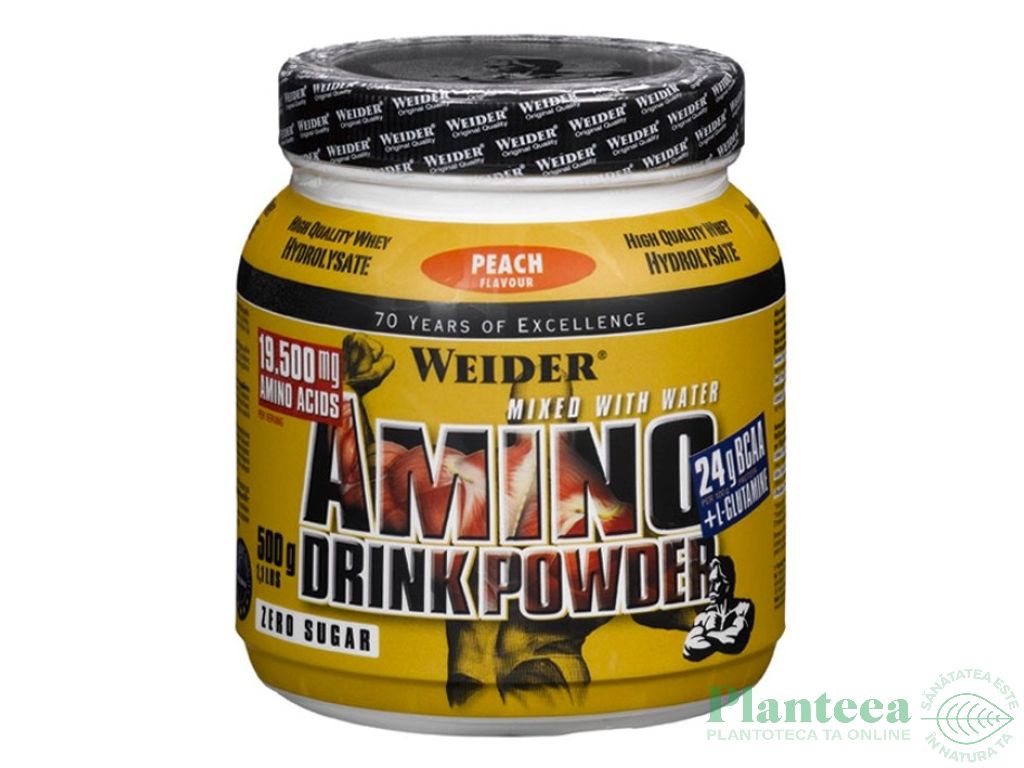 Amino drink powder piersica 500g - WEIDER