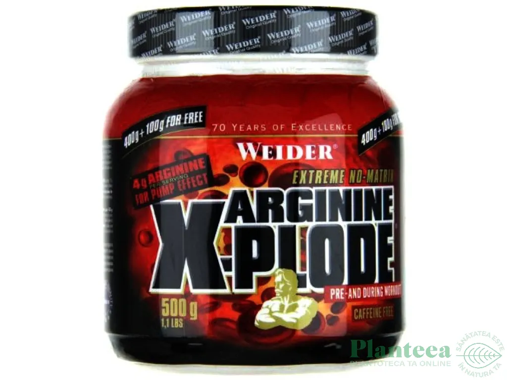 Larginina Xplode 500g - WEIDER