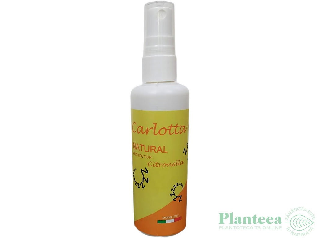 Spray natural protector Citronella contra tantarilor capuselor 100ml - SERENA