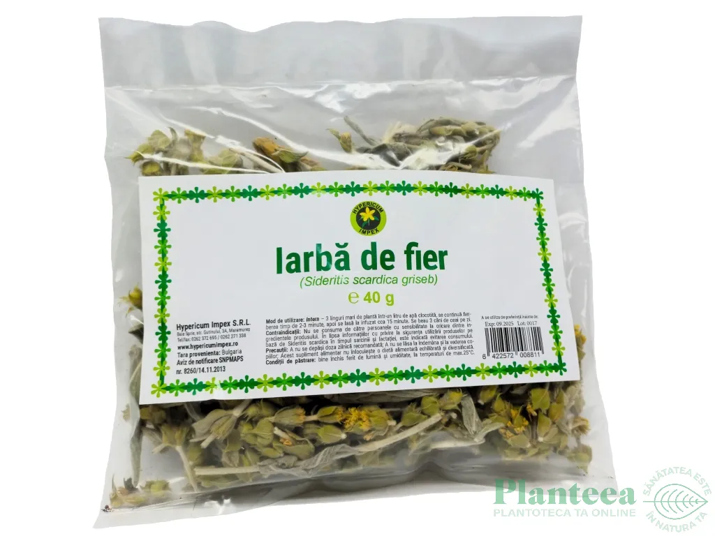 Ceai iarba de fier 40g - HYPERICUM
