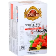 Ceai alb ceylon White Tea Collection capsuni vanilie 1,5gx20dz - BASILUR