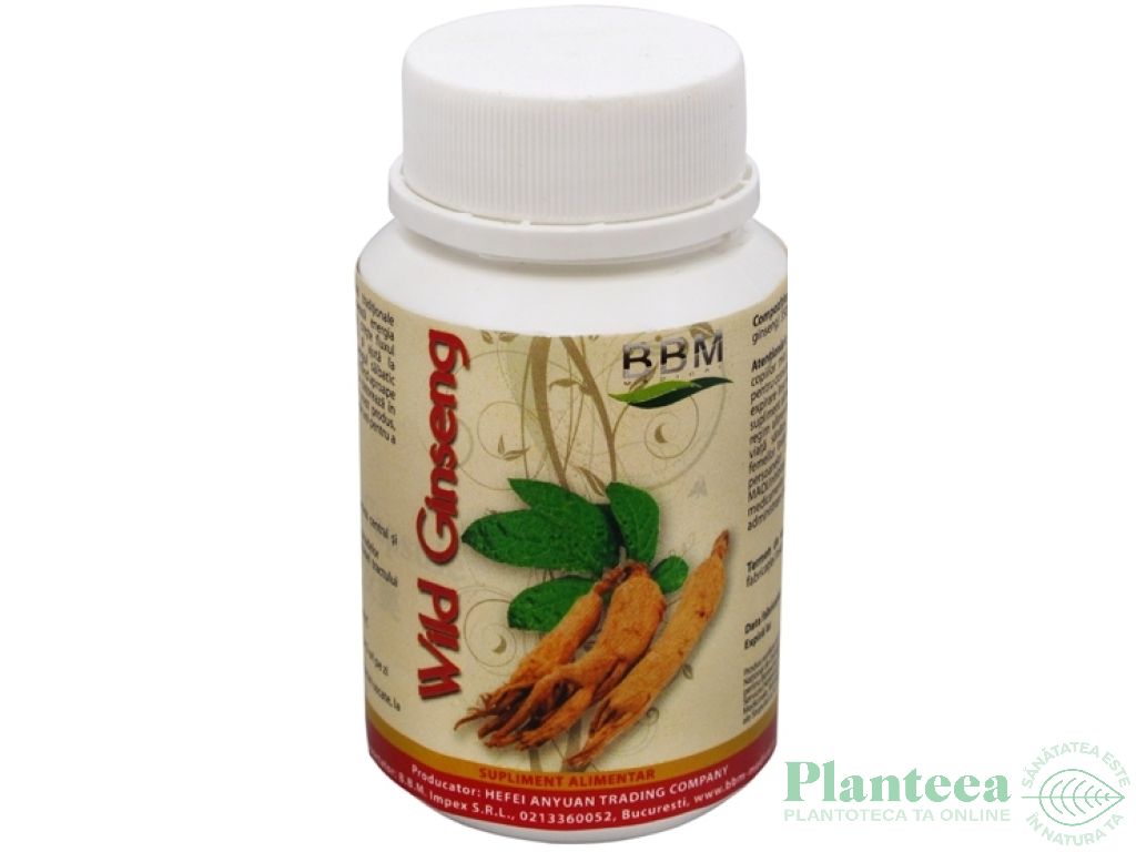 Ginseng salbatic 100cps - ANYUAN TRADING