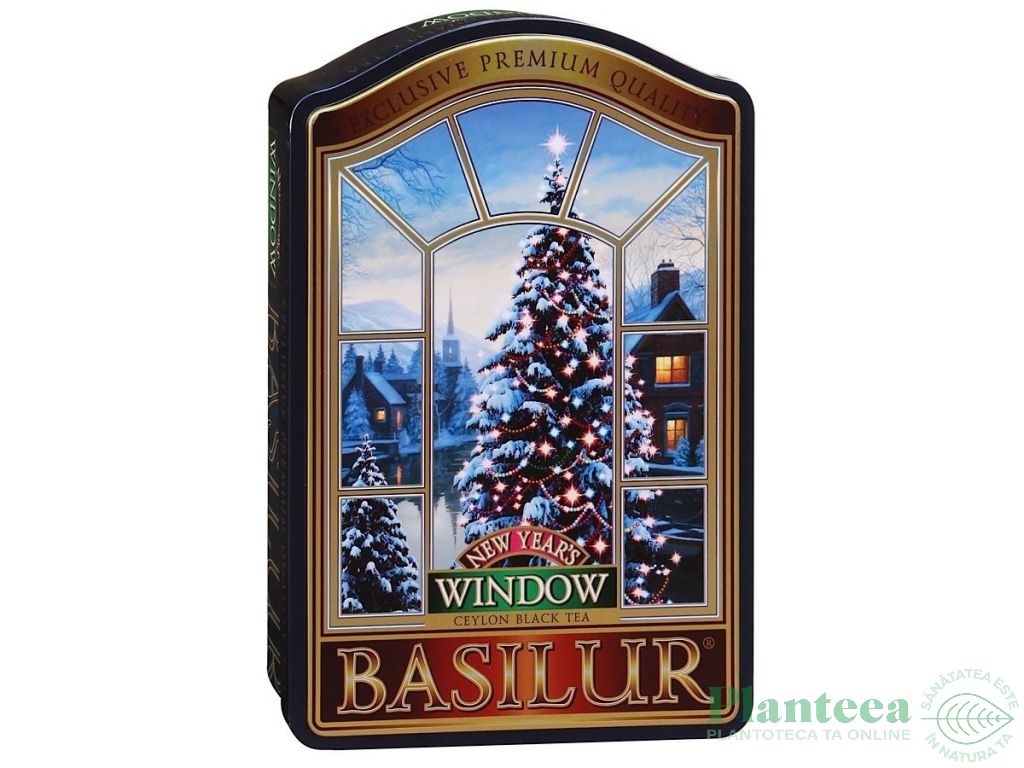 Ceai negru ceylon Window new years cutie 100g - BASILUR