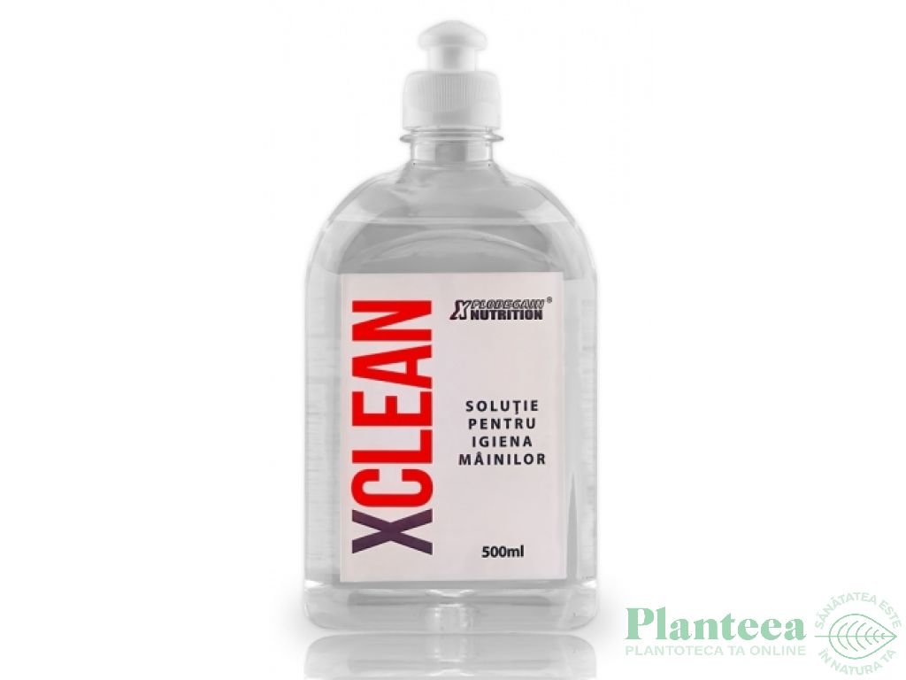 Solutie igienizare maini X Clean 500ml - SUPPLEMENTS LABS