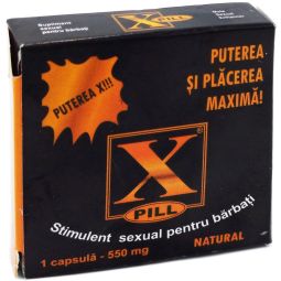 XPill stimulent sexual barbati 1cps - SICHUAN WEILONG PHARMA