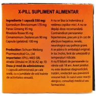 XPill stimulent sexual barbati 1cps - SICHUAN WEILONG PHARMA